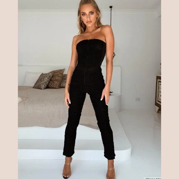 Pants Jumpsuits Iamgia Ophelia Ruched Black - Main Image